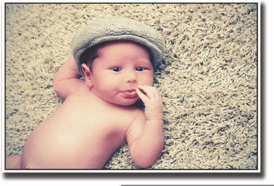 

Posterhouzz Cute baby sticking tongue out Fine Art Print(12 inch X 18 inch, Rolled)