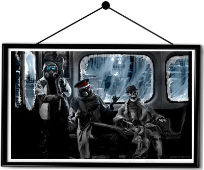 

Epic Ink Best Quality Framed Posters Paper Print(16.5 inch X 13.5 inch, Framed)