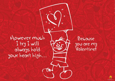 

Bheja Fry Poster Hold Heart High (29.7 cm x 42 cm) Paper Print(11.69 inch X 16.53 inch, Rolled)