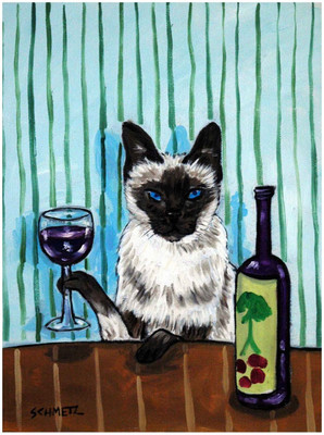 

Creative Cat Art - Medium Size Ready To Frame Rolled Digital Art Print On Photographic Paper(18 inch X 18 inch, Rolled)