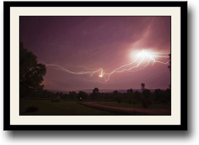 

Lightning Fine Art Print(10 inch X 14 inch, Framed)