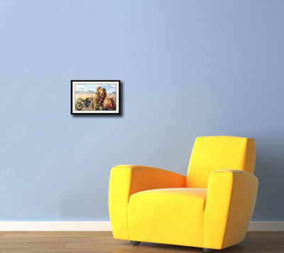 

Boy and girl artistic Fine Art Print(10 inch X 14 inch, Framed)