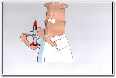 

Dilbert Cartoon Paper Print(12 inch X 18 inch)