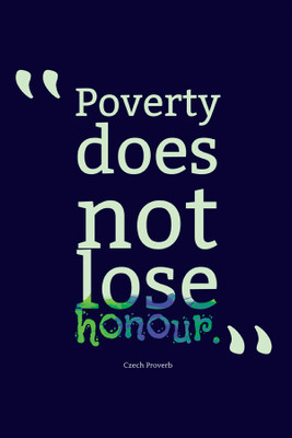 

ESP Creation Poverty (18X27 Inch) Paper Print(27 inch X 18 inch, Rolled)