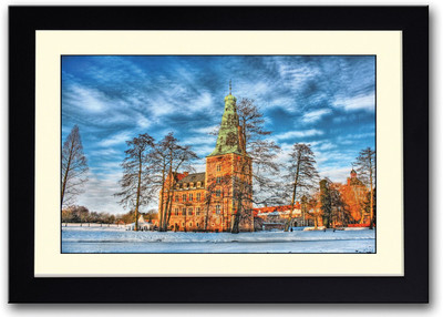 

Church In Snow Photography Fine Art Print(14 inch X 20 inch, Framed)