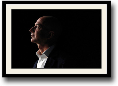 

Jeff Bezos Fine Art Print(10 inch X 14 inch, Framed)