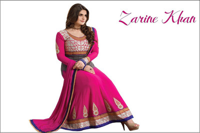 Zarine Khan Anarkali Suit Poster Paper Print(12 inch X 18 inch, Rolled) available at flipkart for Rs.245