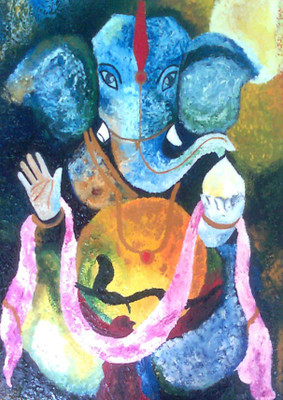 Painting without Frame - Religious