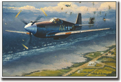 

Artistic fighter plane Fine Art Print(12 inch X 18 inch, Rolled)