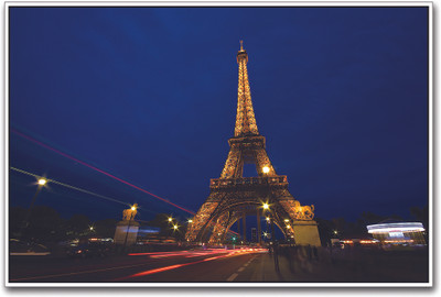 

Eiffel Tower Paris Photograph Paper Print(12 inch X 18 inch)