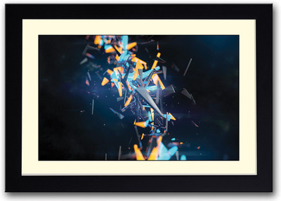 

Artistic 3D Fine Art Print(14 inch X 20 inch, Framed)