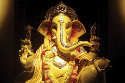 

Posterhouzz Ganesha Poster Fine Art Print(12 inch X 18 inch, Rolled)