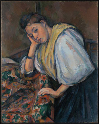 

Tallenge Modern Masters Collection - Young Italian Woman at a Table by Paul Cézanne - A3 Size Premium Quality Rolled Poster Paper Print(16.5 inch X 11.7 inch, Rolled)