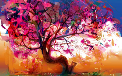 

Posterhouzz Tree Fine Art Print Poster Fine Art Print(12 inch X 18 inch, Rolled)