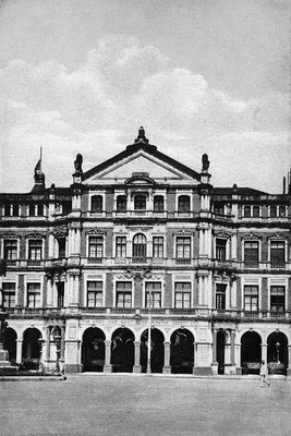 

Army and Navy Building, Bombay Canvas Art(15 inch X 10 inch, Rolled)