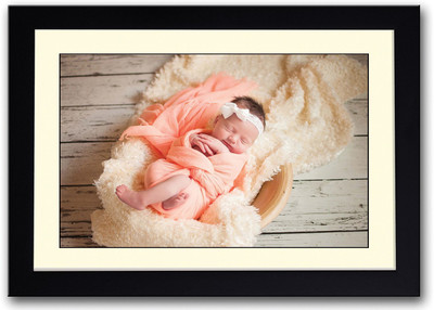 

Sleeping Beauty In Orange Fine Art Print(14 inch X 20 inch, Framed)