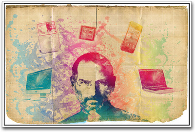 

Steve Jobs Vintage Paper Photographic Paper(12 inch X 18 inch)