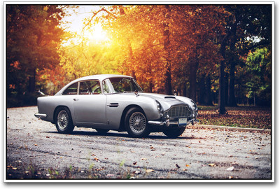 

Vintage Silver Car Paper Print(12 inch X 18 inch)