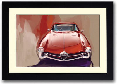 

Artistic Car marvelous Fine Art Print(14 inch X 20 inch, Framed)