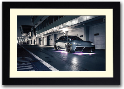 

Awesome Sports Car Fine Art Print(14 inch X 20 inch, Framed)