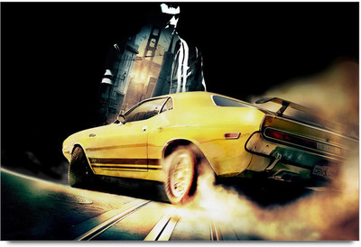 58% OFF on The Driver Poster Paper Print(12 inch X 18 inch)