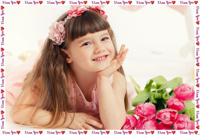 

Smiliing Girl 2 Poster Paper Print(13 inch X 19 inch, Rolled)