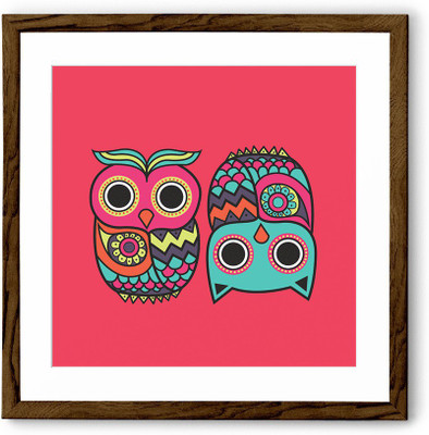 

Owl Fine Art Print(24 inch X 24 inch, Framed)