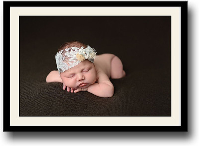 

Sleeping baby looking very cute Fine Art Print(10 inch X 14 inch, Framed)