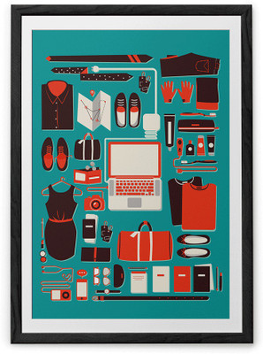

Travel Fine Art Print(36 inch X 24 inch, Framed)