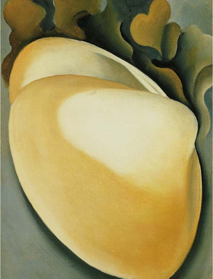 

Modern Masters Collection - Tan Clam Shell By Georgia O'Keeffe - Ready To Frame Rolled Digital Art Print On Photographic Paper(24 inch X 18 inch, Rolled)