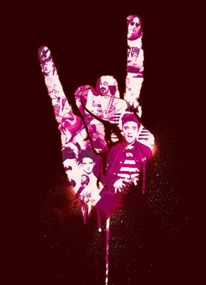 36% OFF on Rock Sign Paper Print(16.5 inch X 12 inch)