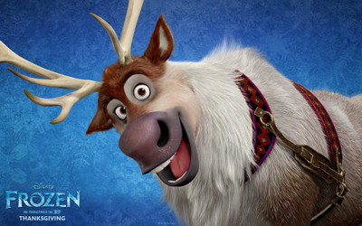 

Movie Frozen Sven HD Wallpaper Background Paper Print(12 inch X 18 inch, Rolled)