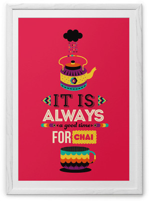 

Chai Fine Art Print(36 inch X 24 inch, Framed)