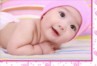 

Cute New Born Baby / Non-Tearable Synthetic sheet Poster PB001 Fine Art Print(13 inch X 19 inch, Rolled)