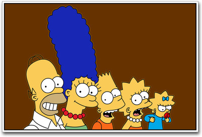 

Simpsons Family Paper Print(12 inch X 18 inch)