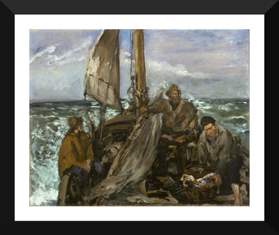 

Tallenge Old Masters Collection - The Toilers of the Sea by Édouard Manet - Premium Quality A3 Size Framed Poster Paper Print(17 inch X 12 inch, Framed)