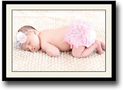 

Baby sleeping upside down Fine Art Print(10 inch X 14 inch, Framed)