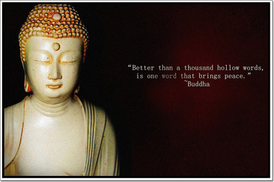 

Posterhouzz Gautam Buddha (Buddhism) Poster Paper Print(12 inch X 18 inch, Rolled)