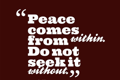 

Posterhouzz Peace Poster Fine Art Print(12 inch X 18 inch, Rolled)
