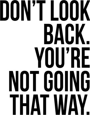 

Don'T Look Back Photographic Paper(19 inch X 13 inch, Rolled)