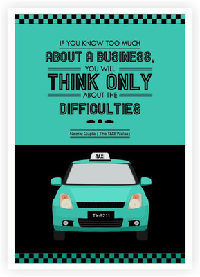 33% OFF on Lab No. 4 You Know Too Much About a Business You Will Think Inspirational Motivational Quotes Poster Paper Print(16.5 inch X 11.5 inch)