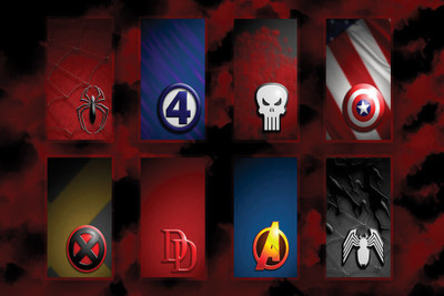 

Super Hero Logo Paper Print(12 inch X 18 inch, Rolled)