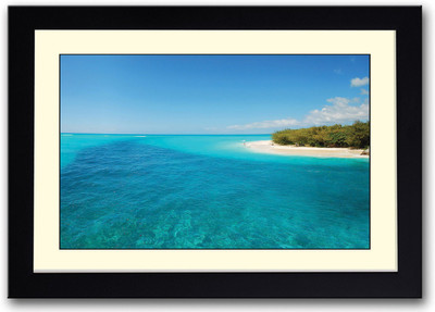 

Turquoise Beach Fine Art Print(14 inch X 20 inch, Framed)