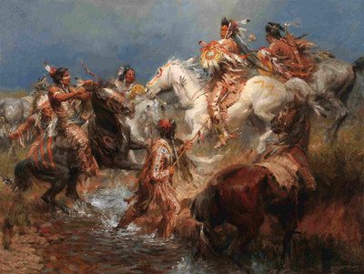 

Posterhouzz Western Fine Art Print Poster Fine Art Print(12 inch X 18 inch, Rolled)