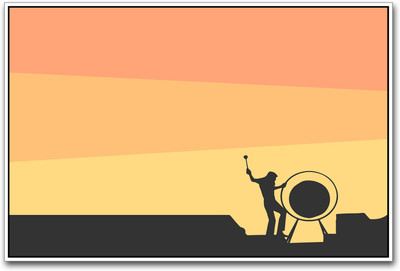 

Pink Floyd Minimalistic Paper Print(12 inch X 18 inch)
