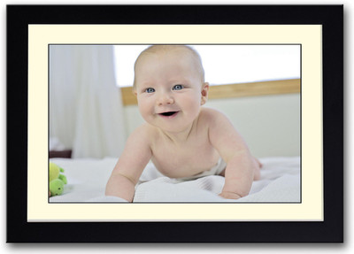 

Baby with grey eyes Fine Art Print(14 inch X 20 inch, Framed)