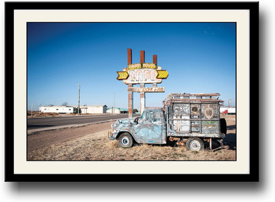 

Mexican Truck Fine Art Print(10 inch X 14 inch, Framed)