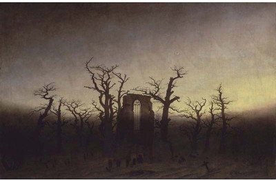 

Tallenge Old Masters Collection - Abbey among Oak Trees by Caspar David Friedrich - A3 Size Premium Quality Rolled Poster Paper Print(16.5 inch X 11.7 inch, Rolled)