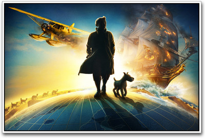 

Tintin Paper Print(12 inch X 18 inch)
