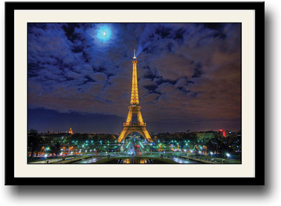 

Eiffel Tower Paris Fine Art Print(10 inch X 14 inch, Framed)